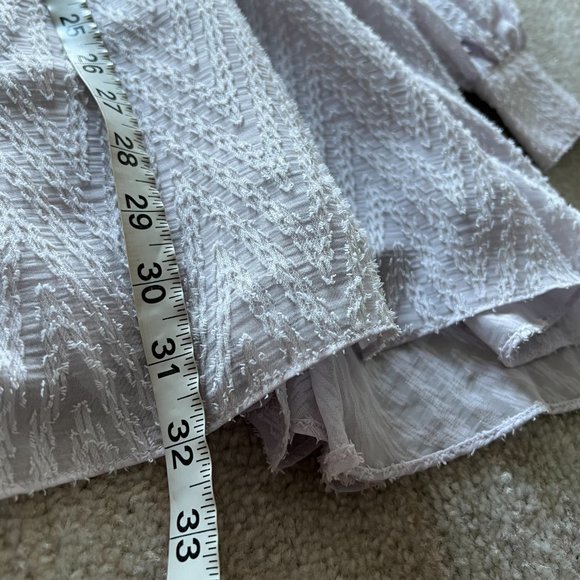 NWT Free People x Acler Aslan Pastel Purple Mini Dress 4 - Picture 5 of 9